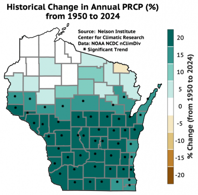 Wisconsin’s Climate Change Historic Trends and Future Projections