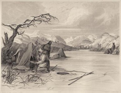 Watch Traditional Ojibwe Winter Spearing