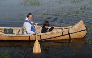 Making a Birch Bark Canoe