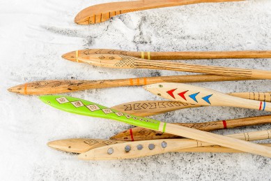 Engage in some traditional Ojibwe winter games.